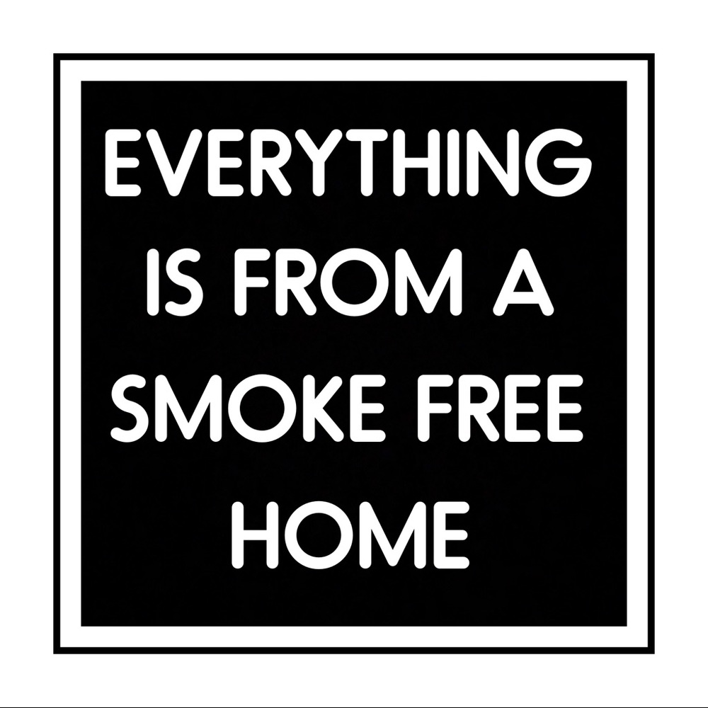 SMOKE FREE HOME!!